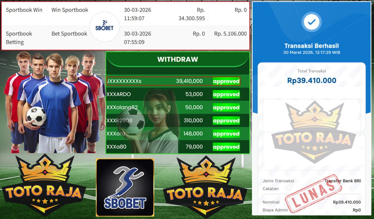 TOTORAJA KEMBALI MENGHASILKAN TENDANGAN JACKPOT SUPER DUPER MEGAH!!!