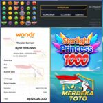 PRAGMATIC NGASIH KEMENANGAN SEMPURNA! STARLIGHT PRINCESS 1000 TEMBUS 12 JUTA!