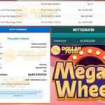 JOSS!! JACKPOT LAGI DI MEGA WHEEL DOLLARTOTO BOSKUU !! CUAN 40JT MASUK KE REKENING !!