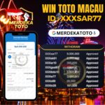 SELAMAT!! KEPADA MEMBER MERDEKATOTO WIN DI PASARAN TOTO MACAU