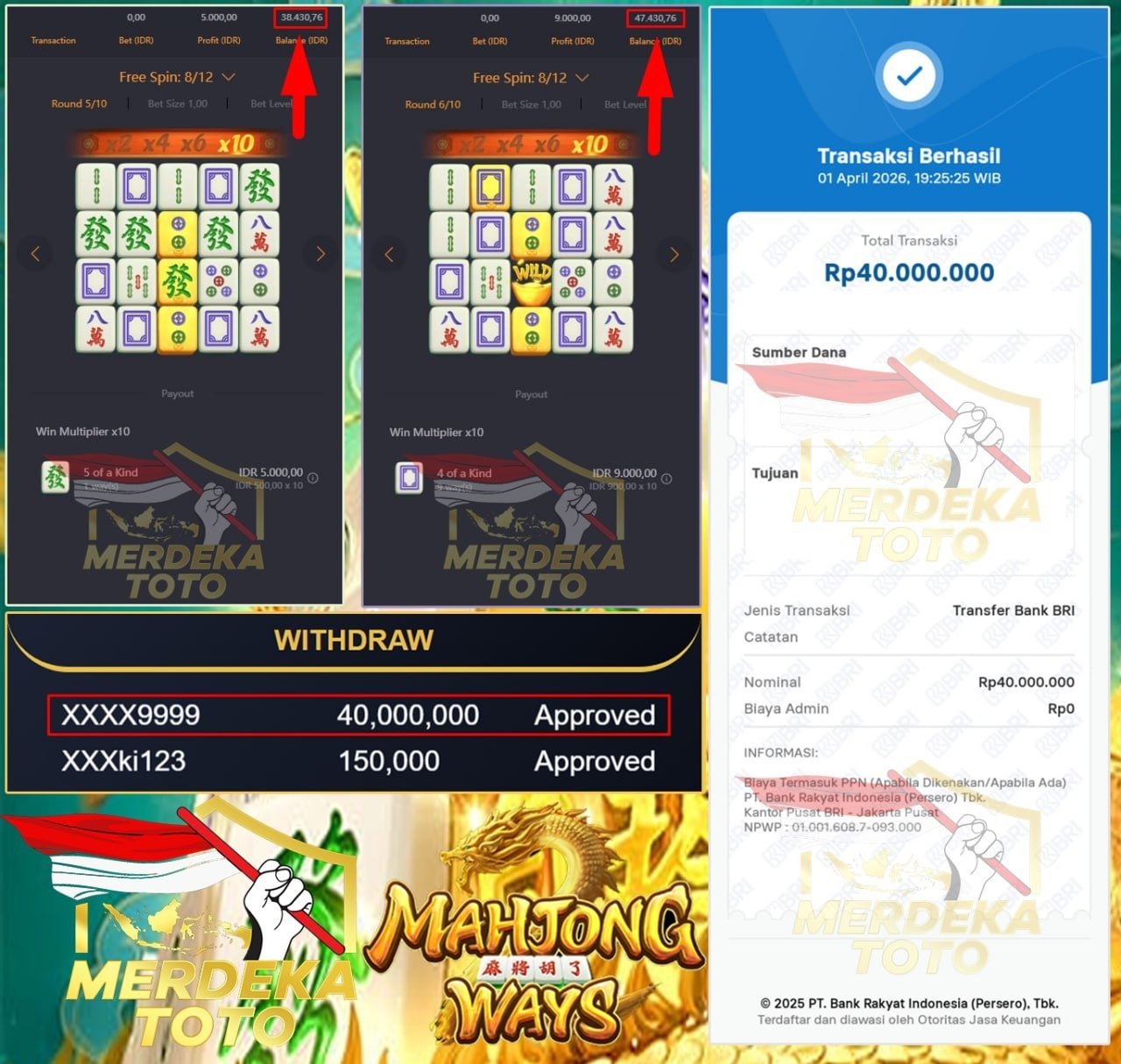 KEKUATAN NAGA TELAH BANGKIT KEMBALI!! MAHADAHSYAT JACKPOT DARI NAGA!!!