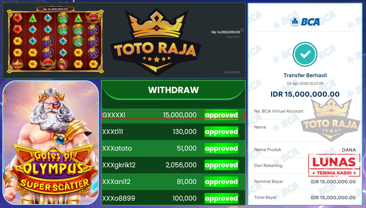 PECAHAN TURUN TANPA HENTI, SUPER SCATTER HARI INI MENGAMUK, BOSKU!!!