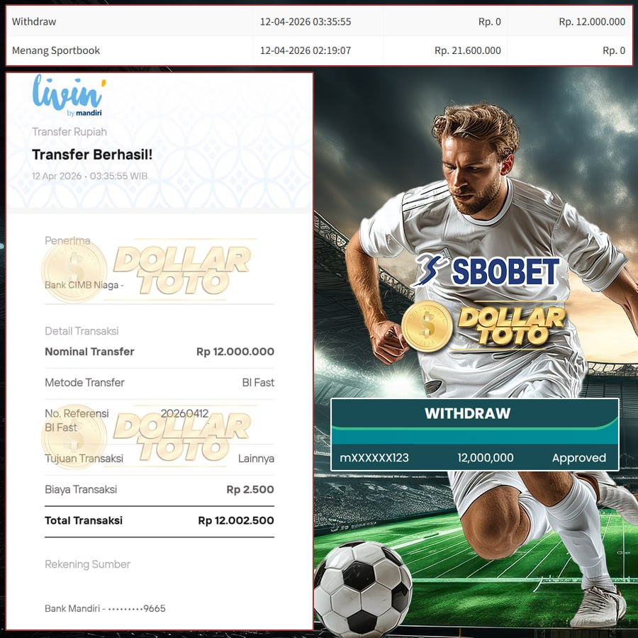 SBOBET SPORTBOOK BERIKAN CUAN !! SPEKTAKULER 10 JUTA! TEBARAN TIPIS, HASIL MANIS !!