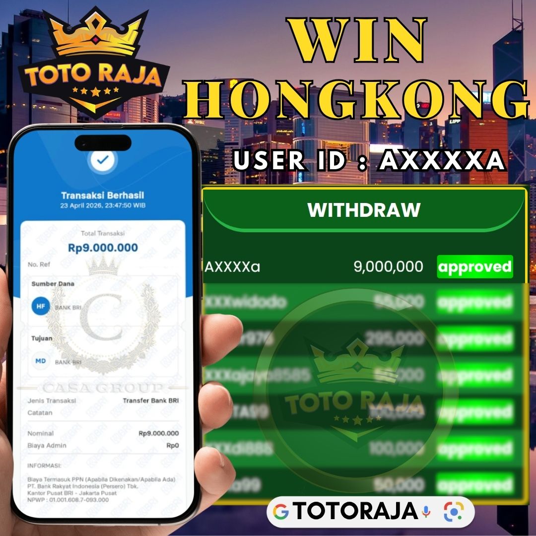 SELAMAT MEMBER MERDEKATOTO JACKPOT PAUS DI PASARAN HONGKONG