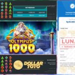 DOLLARTOTO LAGI GACOR PARAH BOS! TEMBUS 18 JT DI GATES OF OLYMPUS 1000!