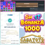CASATOTO JOSS LAGI SEBESAR 11 JT DI SWEET BONANZA 1000 BOSKU!